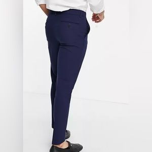 Men’s Pants Khakis Navy Blue ASOS 31x30